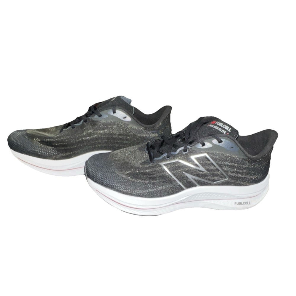 26N8/MWWKELB1/New Balance  Walker Elite Black Silver Mesh Wide Men's Sneaker - Picture 4 of 12